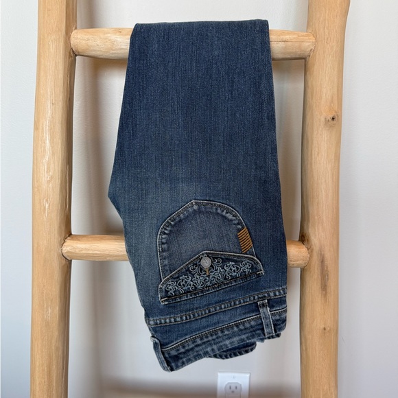 PAIGE Denim - PAIGE Blue Flare & Wide Leg Jeans